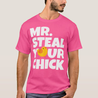 Steal Your Chick Easter Chicken Boys Egg Huntin T-shirt