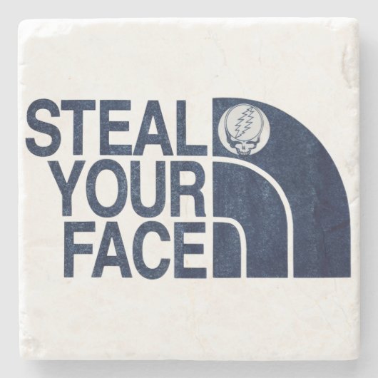 Steal Your Face Stone Onderzetter (Voorkant)