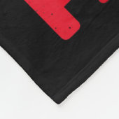 Stealing Hearts And Blasting Farts T Rex Cute Todd Fleece Deken (Hoek)