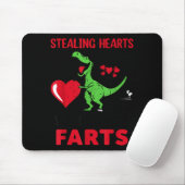 Stealing Hearts And Blasting Farts T Rex Cute Todd Muismat (Met muis)