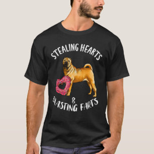 Stealing Hearts blaast Chinese Shar-Pei Va T-shirt