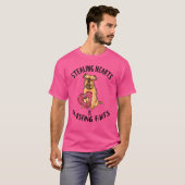Stealing Hearts Blasting Farts Brussel Griffon Va T-shirt (Voorkant volledig)