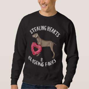 Stealing Hearts Blasting Farts Pointer Valentijnse Trui