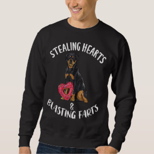 Stealing Hearts Blasting Farts Rottweiler Valentin Trui