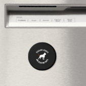 Stealing Hearts en blaast Boston Terrier Magneet (Insitu (Vaatwasser))