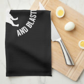 Stealing Hearts en blaast Boston Terrier Theedoek (Quarter Fold)