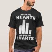 Stealing Hearts Statistics Shirt - Funny Data Anal (Voorkant)