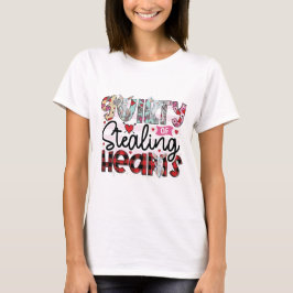 Stealing Hearts T T T-shirt voor vrouwen