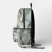 stealth blue camo wave bedrukte rugzak (Rechts)