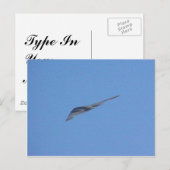 Stealth Bomber Briefkaart (Voorkant / Achterkant)