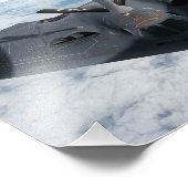 Stealth Bomber Foto Afdruk (Hoek)