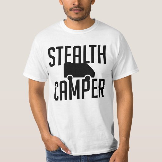 Stealth Camper T-shirt (Voorkant)