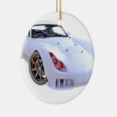 Stealth Car in White Keramisch Ornament (Rechts)