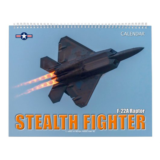 STEALTH FIGHTER - F-22A Raptor Kalender (Hoes)