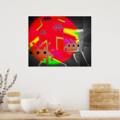 Stealth Invasion Matrix Force Poster (Keuken)