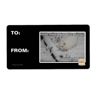 Stealth Kat 1 Etiket