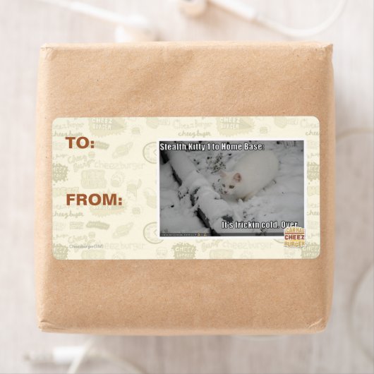 Stealth Kat 1 Etiket (Insitu)