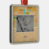 Stealth Kat 1 Metalen Ornament (Rechts)