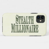 Stealth Millionaire Case-Mate iPhone Case (Achterkant (horizontaal))