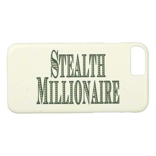 Stealth Millionaire Case-Mate iPhone Case (Achterkant (Horizontaal))
