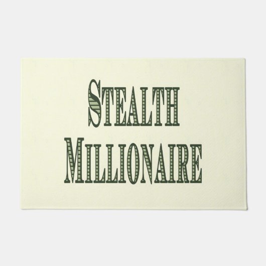Stealth Millionaire Deurmat (Voorkant)