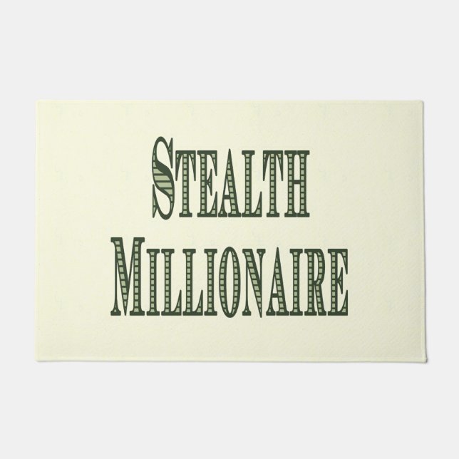 Stealth Millionaire Deurmat (Voorkant)