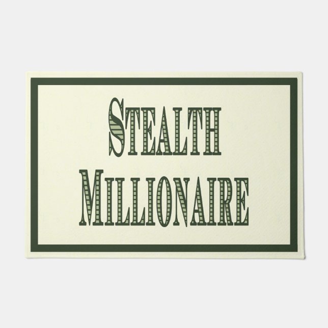 Stealth Millionaire Deurmat (Voorkant)