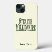 Stealth Millionaire Hoesje-Mate iPhone Case (Achterkant)