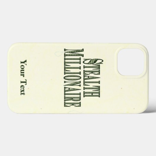 Stealth Millionaire Hoesje-Mate iPhone Case (Achterkant (horizontaal))