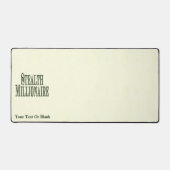 Stealth Millionaire Hoesje-Mate iPhone Case Bureaumat (Voorkant)