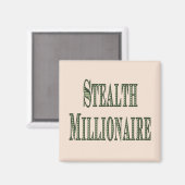 Stealth Millionaire Magneet (Voorkant / Achterkant)