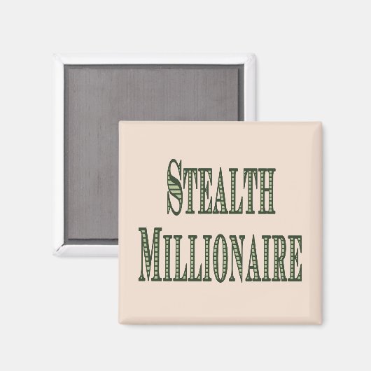 Stealth Millionaire Magneet (Voorkant / Achterkant)