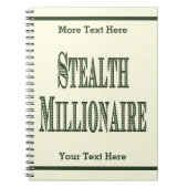 Stealth Millionaire Notitieboek (Voorkant)
