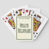 Stealth Millionaire Pokerkaarten (Achterkant)