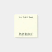 Stealth Millionaire Post-it® Notes (Voorkant)