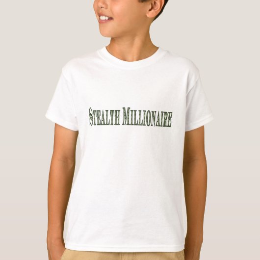 Stealth Millionaire T-shirt (Voorkant)