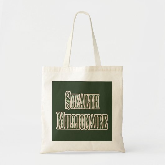 Stealth Millionaire Tote Bag (Voorkant)