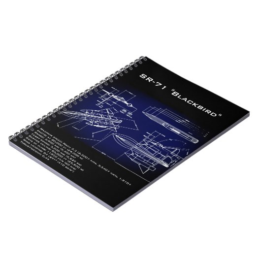 Stealth Pilot-laptop Notitieboek (Linkerzijde)