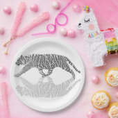 STEALTH TIGER PAPIEREN BORDJE (Feest)