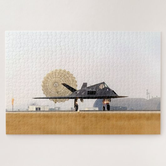 Stealth Touchdown: F-117 Nighthawk Legpuzzel (Horizontaal)
