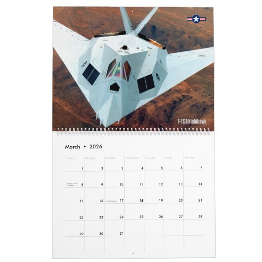 STEALTH USA KALENDER (Mar 2026)