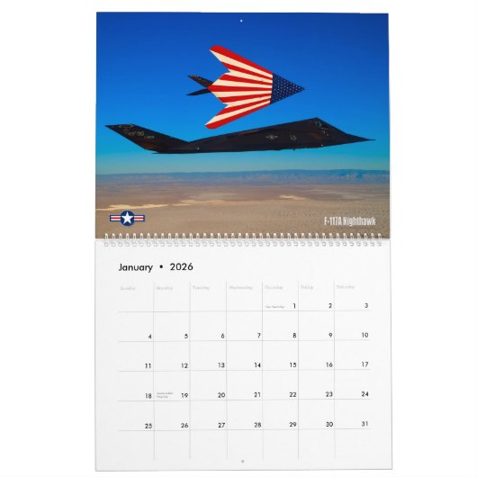 STEALTH USA KALENDER (Jan 2026)