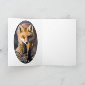 Stealthy Fox Kaart (Binnen)