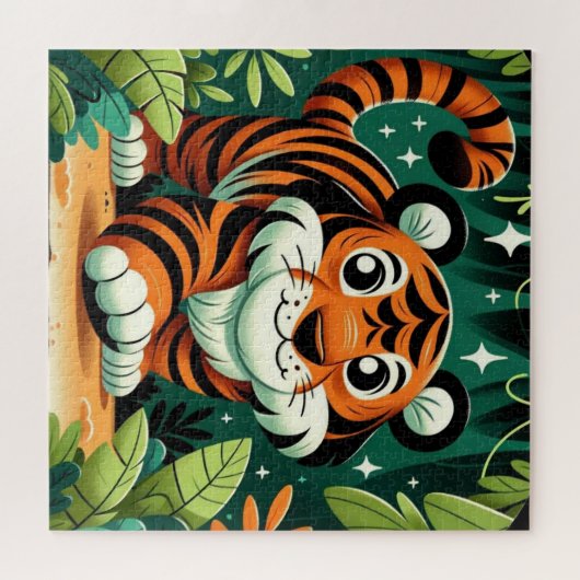 Stealthy Tiger Puzzel (Horizontaal)