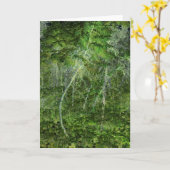 "Stealthy Trees" — Digitaal omgevormd bos Kaart (Gele Bloem)