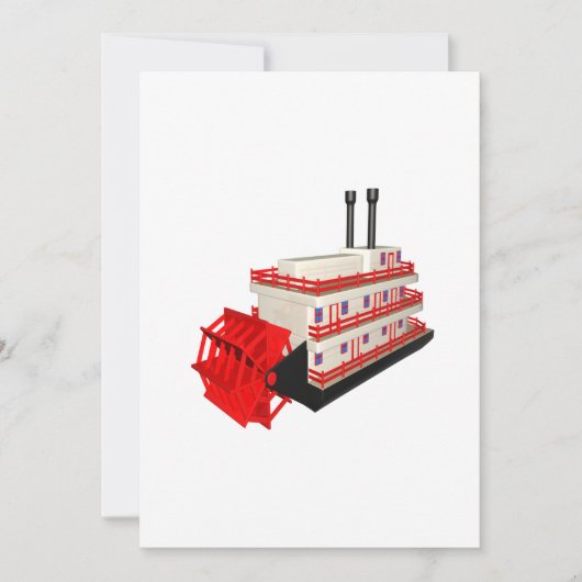 Steam Boat Kaart (Voorkant)