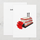 Steam Boat Kaart (Voorkant / Achterkant)