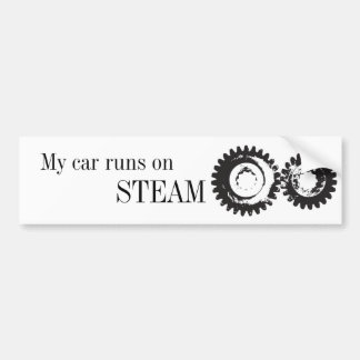 Steam Car Bumpersticker
