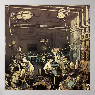 Steam City Ale House Poster