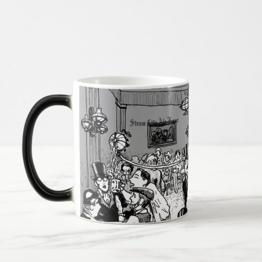 Steam City Ale House Stein Magische Mok (Links)